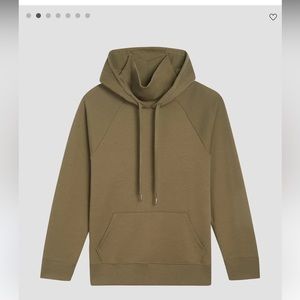 Universal Standard Fallon Funnel Neck Hoodie - Ivy - 18/20